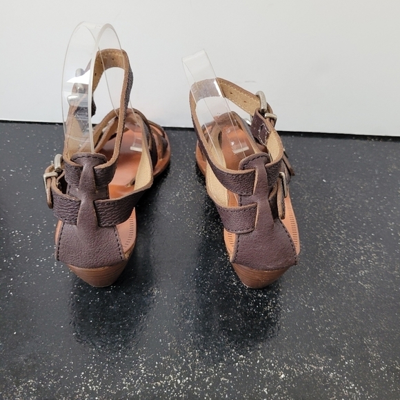 Madewell 1937 Brown Italian Leather Sandals - Picture 4 of 8